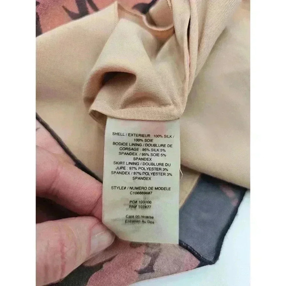 Alice + Olivia Women's L Conry Silk Bell Sleeve Gossip Girl Mini Dress - Picture 3 of 10